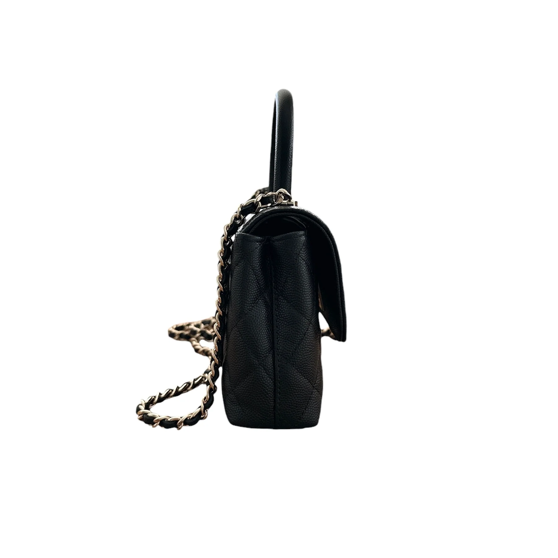 Chanel Caviar Extra Mini Coco Top Handle (NWT) - Image 4