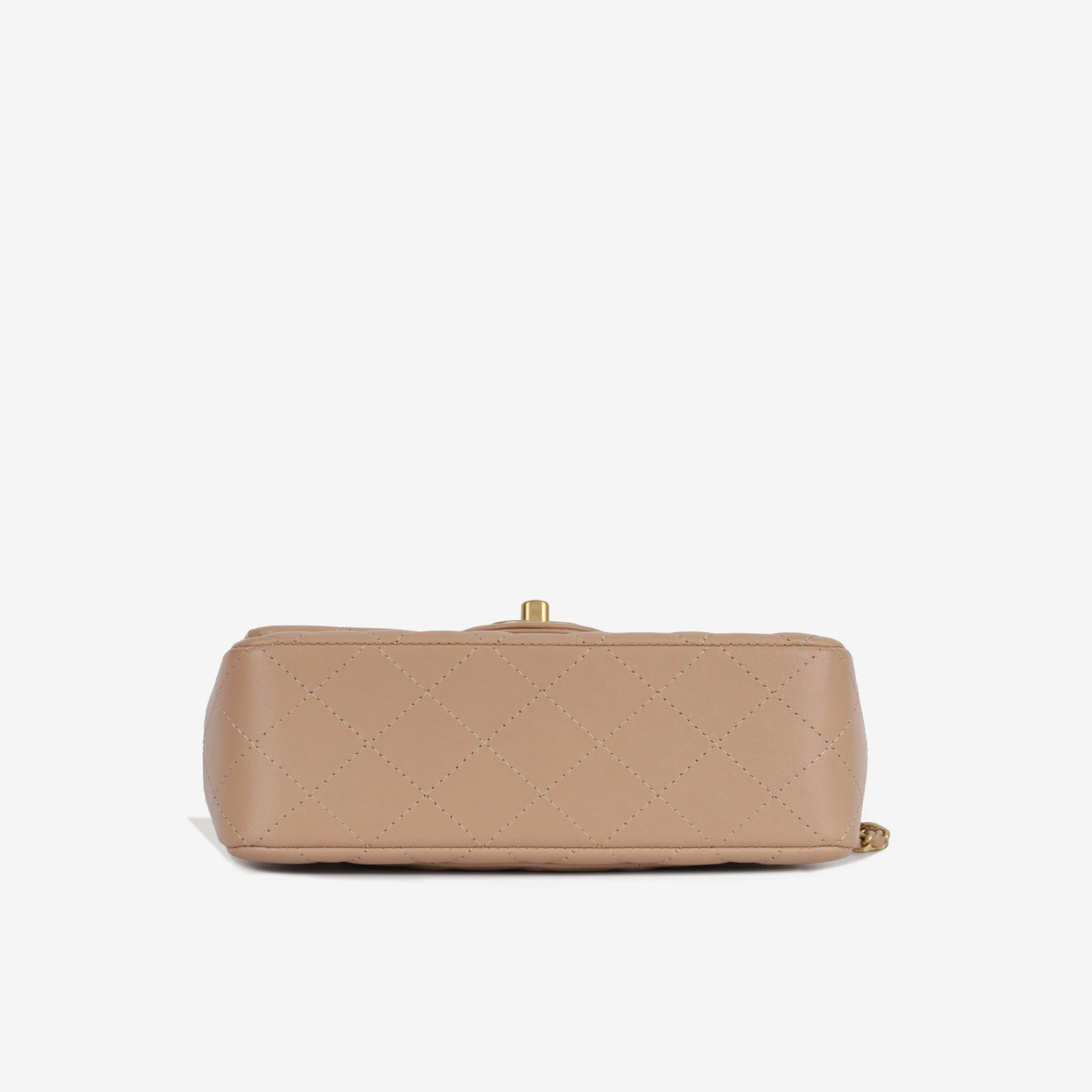 Chanel Mini Rectangular Top Handle - Beige (NWT) - Image 4