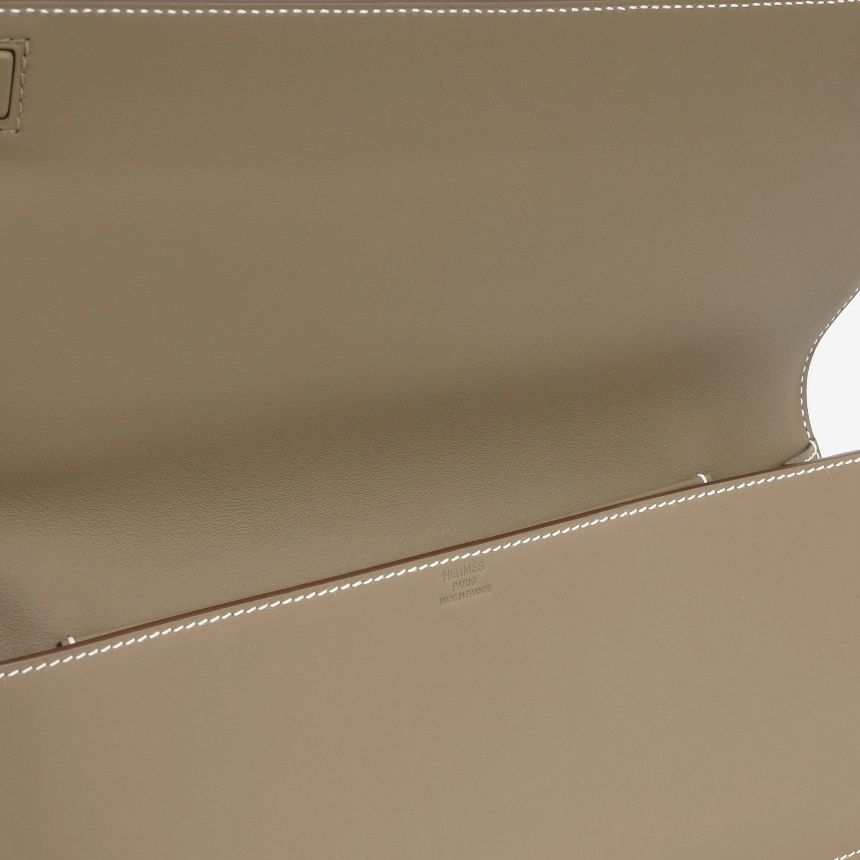 Hermès Birkin Shadow Clutch - Etoupe - Image 6