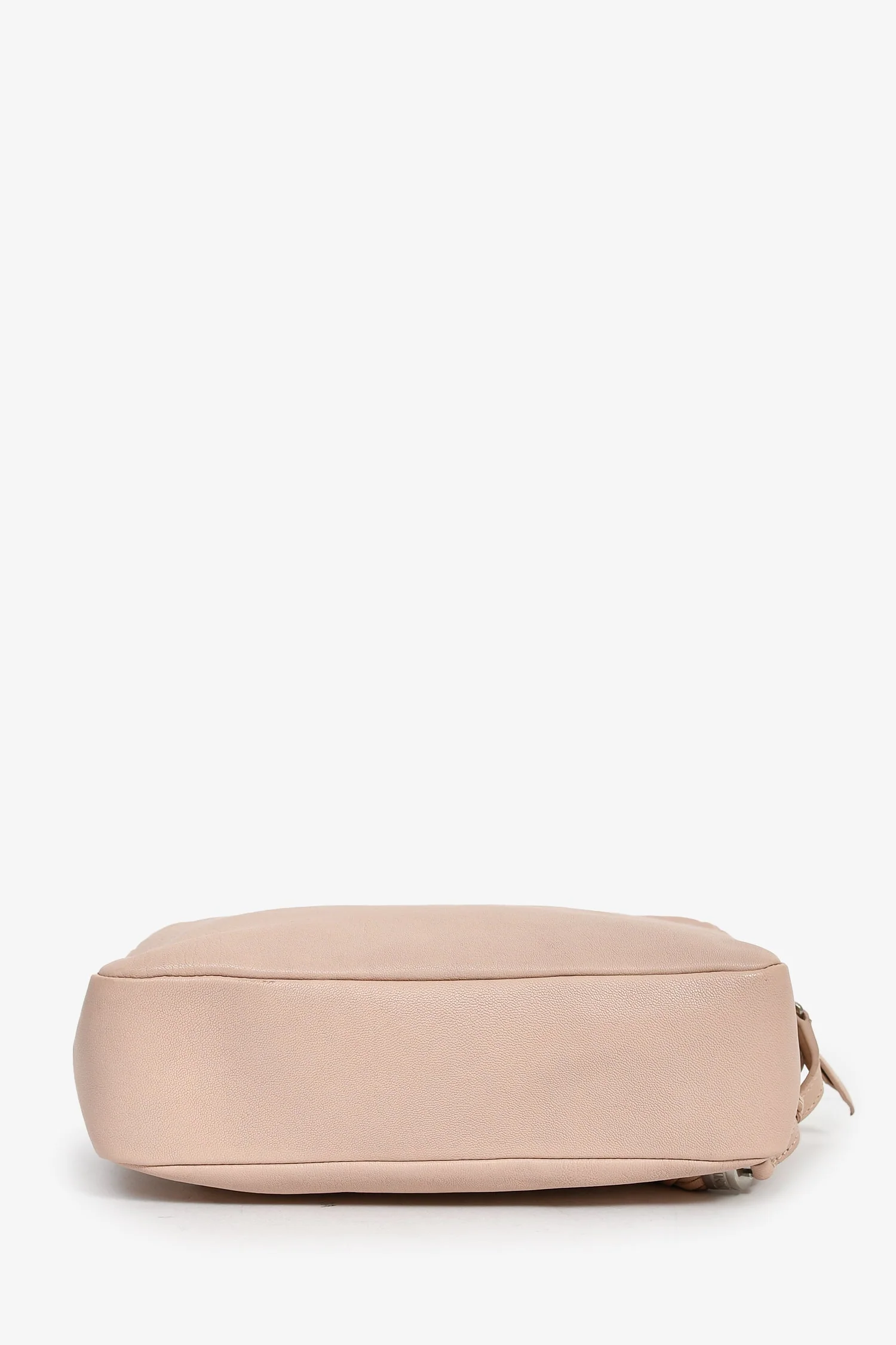 Saint Laurent 2017 Blush Pink Leather Tassel Camera Crossbody - Image 5